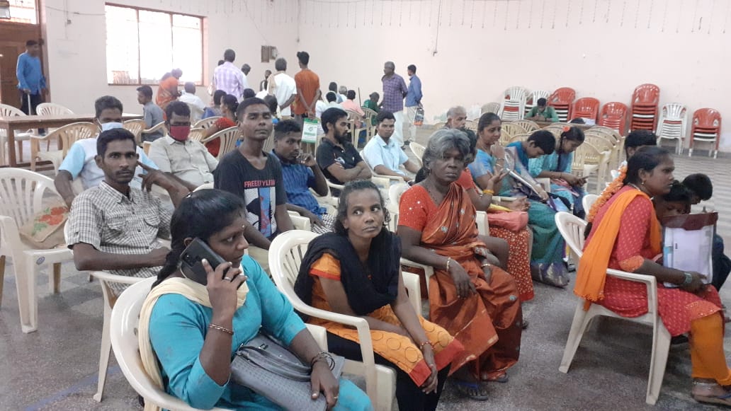 At Kanchipuram Collector Office — Applying for Disability Card